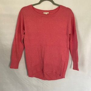 Pink sweater